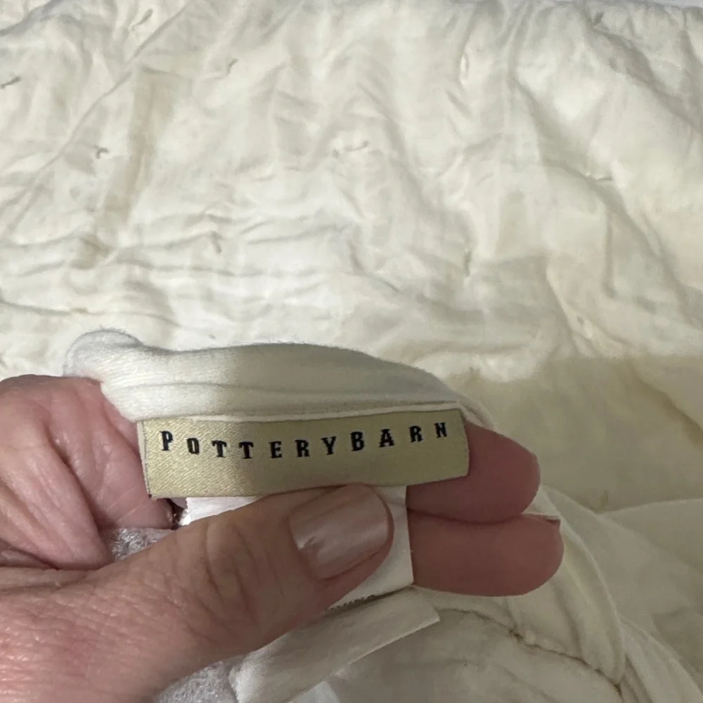 Pottery Barn pillowcases